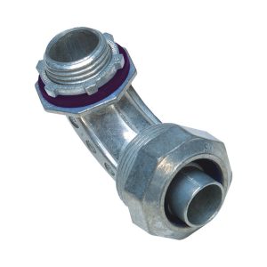Sigma Engineered Solutions ProConnex 1/2 in. D Die-Cast Zinc 90 Degree Connector For Liquid Tight 1