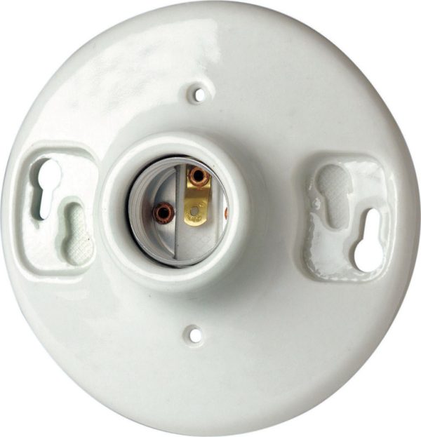 Leviton Aluminum Incandescent Medium Base Keyless Lampholder