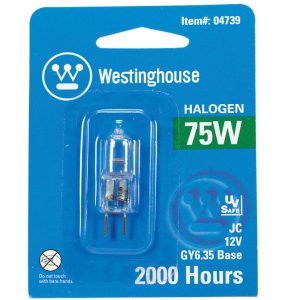 Westinghouse 75 W T4 Decorative Halogen Bulb 1,350 lm White 1 pk