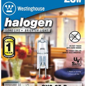 Westinghouse 20 W JC Decorative Halogen Bulb 300 lm Warm White 1 pk