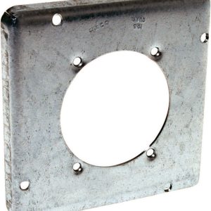 Raco Square Steel 2 gang Box Cover