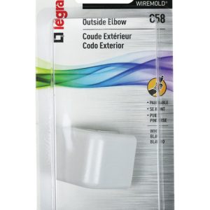 Legrand CordMate Electrical Elbow 1 pk