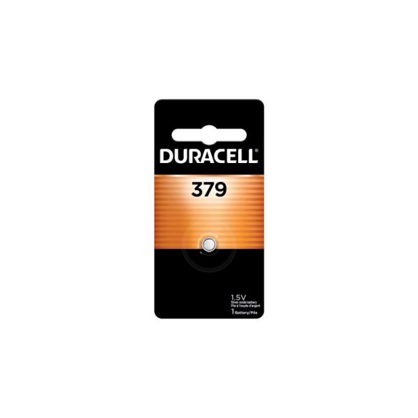 Duracell Silver Oxide 379 1.5 V 16 Ah Electronic/Watch Battery 1 pk