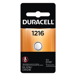 Duracell Lithium 1216 3.5 V 30 Ah Medical Battery 1 pk