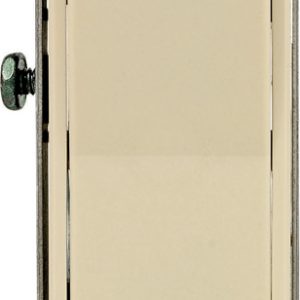 Leviton Decora 15 amps Single Pole Rocker AC Quiet Switch Ivory 1 pk