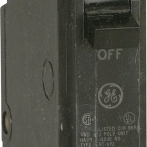 GE Q-Line 15 amps Standard Single Pole Circuit Breaker