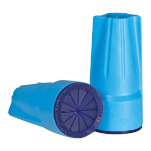 King Innovation DryConn 14-6 AWG Copper Wire Waterproof Wire Connector Aqua/Blue 3 pk