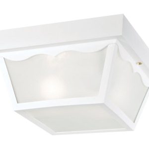 Westinghouse Matte White Switch Incandescent Light Fixture
