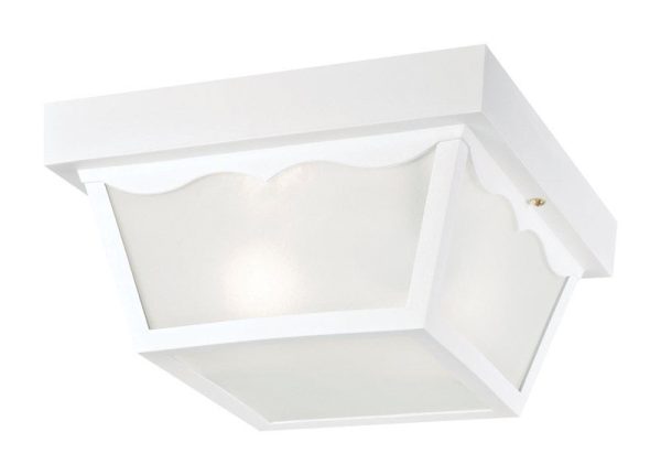 Westinghouse Matte White Switch Incandescent Light Fixture