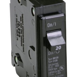 Eaton Cutler-Hammer 20 amps Plug In Single Pole Circuit Breaker