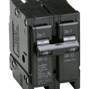 Eaton HomeLine 70 amps Plug In 2-Pole Circuit Breaker