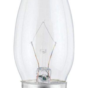 Westinghouse Torpedo 40 W B11 Decorative Incandescent Bulb E26 (Medium) Warm White 2 pk