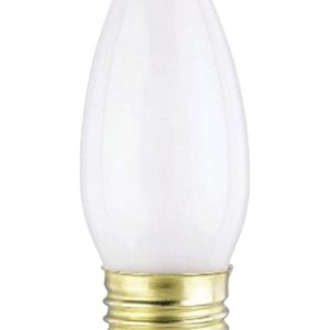 Westinghouse 25 W B11 Decorative Incandescent Bulb E26 (Medium) Warm White 2 pk