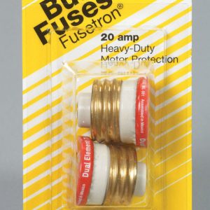 Bussmann 20 amps Time Delay Plug Fuse 2 pk