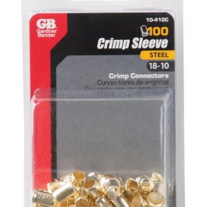 Gardner Bender 18-10 Ga. Copper Wire Crimp Connectors Gold 100 pk