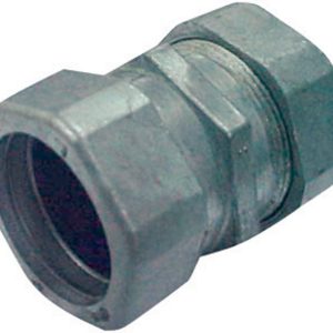 Sigma Engineered Solutions ProConnex 1/2 in. D Die-Cast Zinc Compression Coupling For EMT 1 pk