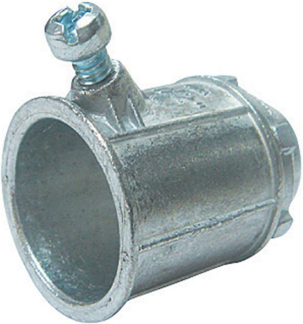 Sigma Engineered Solutions ProConnex 1/2 in. D Die-Cast Zinc Set Screw Connector For FMC/RWFMC 1 pk