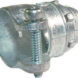 Sigma Engineered Solutions 3/4 in. D Die-Cast Zinc Squeeze Connector For AC, MC or FMC/RWFMC 1 pk