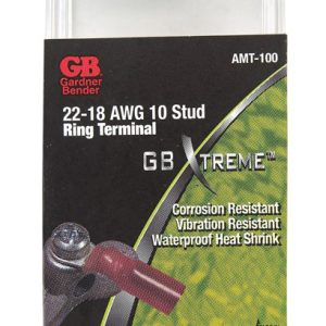 Gardner Bender Xtreme 22-18 Ga. Insulated Wire Ring Terminal Red 3 pk