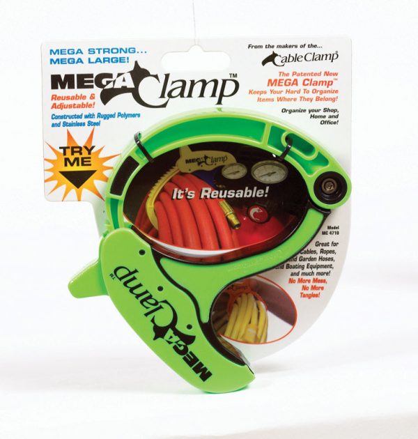 Mega Clamp Polymer Cable Clamp 1 pk