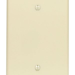 Leviton Ivory 1 gang Thermoset Plastic Blank Wall Plate 1 pk