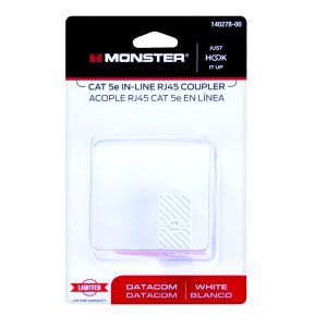 Monster Just Hook It Up 0 ft. L Category 5E In-Line Coupler