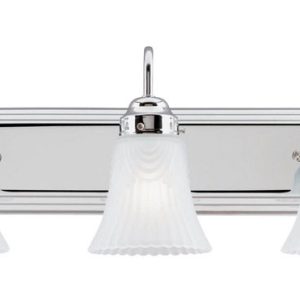 Westinghouse 3-Light Chrome Wall Sconce