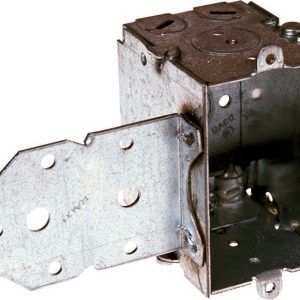 Raco 12-1/2 cu in Rectangle Steel 1 gang Switch Box Gray