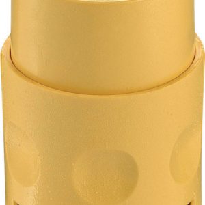 Leviton Residential Nylon Ground/Straight Blade Connector 5-15R 18-12 AWG 2 Pole 3 Wire