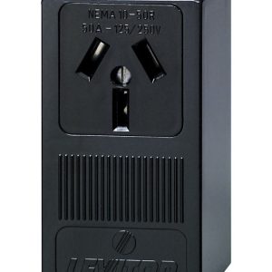 Leviton 50 amps 125/250 V Black Outlet 10-50R 1 pk
