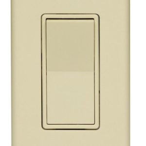 Leviton Decora 15 amps Three Pole Rocker Switch Ivory 1 pk
