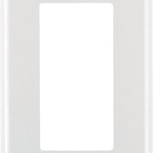 Leviton Decora White 1 gang Thermoset Plastic GFCI/Rocker Wall Plate 1 pk