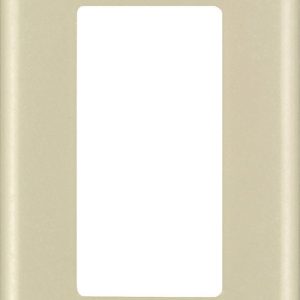 Leviton Decora Ivory 1 gang Thermoset Plastic GFCI/Rocker Wall Plate 1 pk