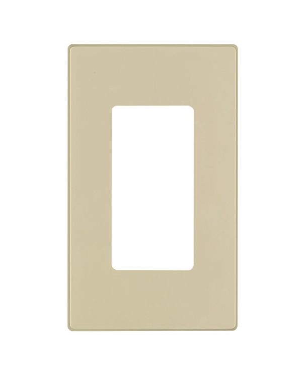 Leviton Ivory 1 gang Thermoset Plastic Rocker Wall Plate 1 pk