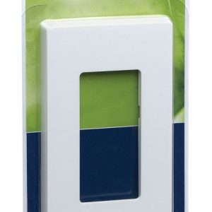Leviton Decora White 1 gang Polycarbonate Rocker Wall Plate 1 pk