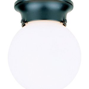 Westinghouse Gloss Black Incandescent Light Fixture