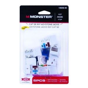 Monster Just Hook It Up Adapter 350 MHz 5 pk