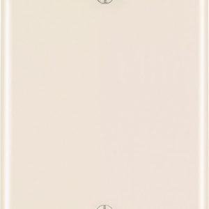 Leviton Almond 1 gang Nylon Blank Wall Plate 1 pk