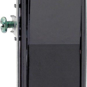 Leviton Decora 15 amps Three Pole Rocker AC Quiet Switch Black 1 pk