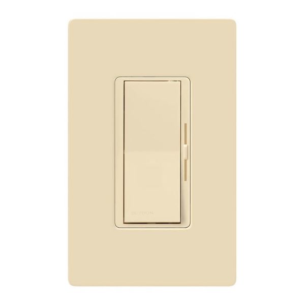 Lutron Diva Ivory 150 W 3-Way Dimmer Switch 1 pk