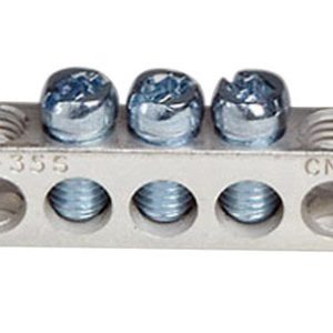 Square D 100/200 amps 120/240 V 1 space 12 circuits Surface Mount Ground Bar Kit