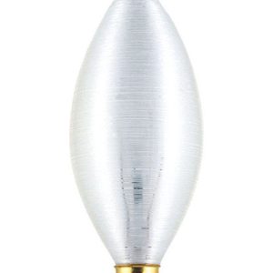 Westinghouse Glowescent 40 W C11 Decorative Incandescent Bulb E12 (Candelabra) White 1 pk