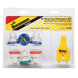 Bussmann 30 amps Plug Fuse Kit 7 pk