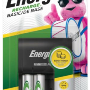 Energizer 2 Battery Black Battery Charger