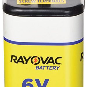 Rayovac 6-Volt Zinc Carbon Lantern Battery 1 pk Bulk