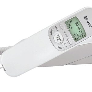 AT&T 1 Handle Analog Telephone White