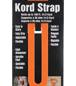 Bayco 14.3 in. L Orange Plastic Short Carry Strap