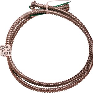 Southwire 3/8 in. D X 6 ft. L Steel Flexible Electrical Conduit