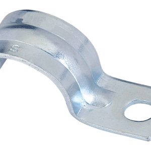 Sigma Engineered Solutions ProConnex 1-1/4 in. D Zinc-Plated Steel 1 Hole Strap 1 pk