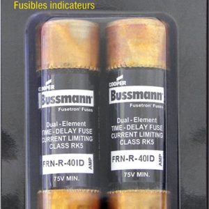 Bussmann EasyID 40 amps Dual Element Time Delay Fuse 2 pk